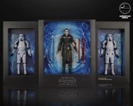 Star Wars: The Black Series Starkiller and Troopers